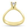 Billede af "Hill" ring i 14 kt. (isat kundens sten) facon + 8,1 gr. 14 kt. 
