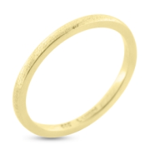 Billede af Garderring blank, bredde 1,6 mm, tyk 1,7 mm. 8 kt facon 1,8 gr. (prisen er excl. guld)