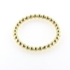 Billede af Ring kugler hele vejen rundt, br. 2,1 mm. massiv, str. 60-69. 925 s. forgyldt (forgyldning vil blive slidt af ved brug !)