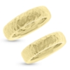 Billede af Vielses & Forlovelses ringe, bred. 6,0 mm. tk. 2,6 mm. 14 kt. facon + 38,4 gr. (prisen er excl. guld)