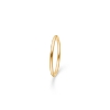 Billede af Mads Z Poetry "Plain" ring 14 kt str. 58