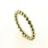 Billede af Ring kugler hele vejen rundt, br. 2,7 mm. massiv, str. -59. 925 s. forgyldt