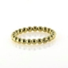 Billede af Ring kugler hele vejen rundt, br. 2,7 mm. massiv, str. -59. 925 s. forgyldt