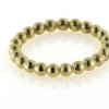 Billede af Ring kugler hele vejen rundt, br. 2,7 mm. massiv, str. -59. 925 s. forgyldt