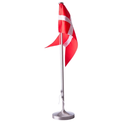 Billede af Nordahl Andersen flagstang fortinnet rund fod 38,5 cm.