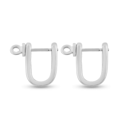 Billede af Ørestik sjækel 14 kt. hvg. 585 (1. par)