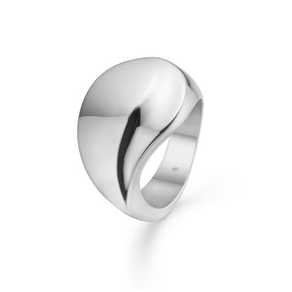 Billede af Mads Z "Ocean" ring sølv (str. 50-60)