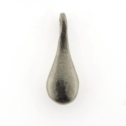 Billede af Vedhæng dråbe massiv (hj. 24 mm., incl. fast øsken) 14 kt. hvg.