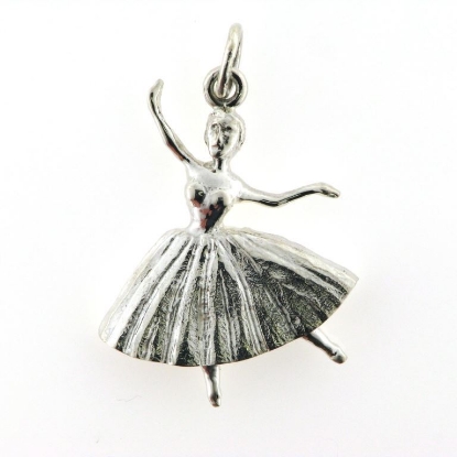 Billede af Vedhæng danser Ballerina smykke 925s