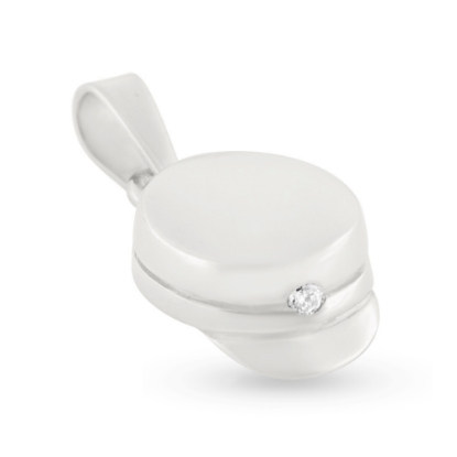 Billede af Vedhæng studenterhue, brilllant 0,02 w/vs. 925s 