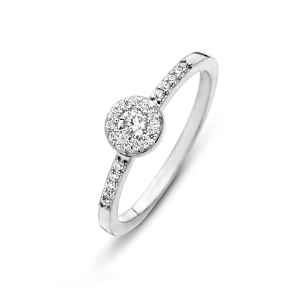 Billede af Spirit Icons "Luxury" ring sølv cz str. 48-62