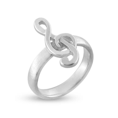 Billede af Ring G-nøgle (node) 925s. 