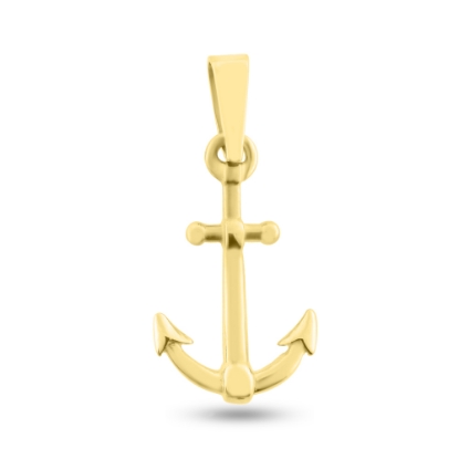 Billede af Vedhæng anker. 8 kt.