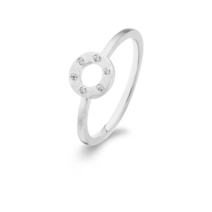 Billede af *Spirit Icons ring Wheel sølv cz str 54