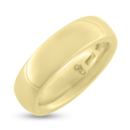 Billede af Ring oval profil, bred. 7,1 mm. tk. 3,3 mm. ( str. 60-69)