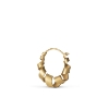 Billede af *Jane Kønig Small Curly Hoop ørering sølv forgyldt (1stk) venstre