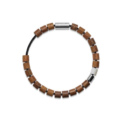 Billede af Mads Z Black Sun Mavericks sølv armbånd