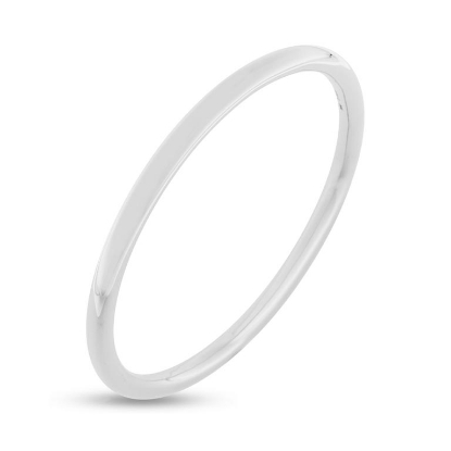 Billede af Armring 2,5 mm. oval tråd 14 kt. hvg.