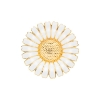 Billede af Lund Copenhagen Marguerit broche forgyldt sølv - 43mm