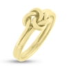 Billede af Ring med dobbeltknude (knob) 8 kt. 333 facon + 4,3 gr. (prisen er excl. guld)