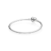 Billede af Pandora armring sølv med hjerte logo lås 19 cm