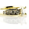 Billede af Ring med 9 brillanter 14 kt.