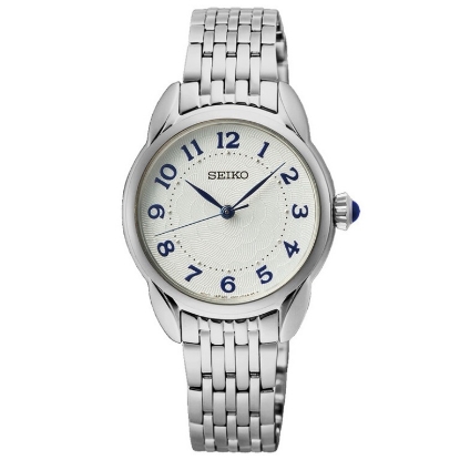 Billede af Seiko Classic dameur stål 29mm 5bar