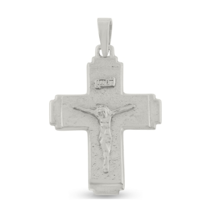 Billede af Vedhæng Kors med patz 925 s.