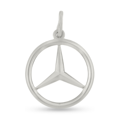 Billede af Vedhæng Mercedes stjerne 925s.