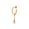 Billede af *Jane Kønig Drippy Hoop with Pearl Drop forgyldt sølv  (1stk) højre