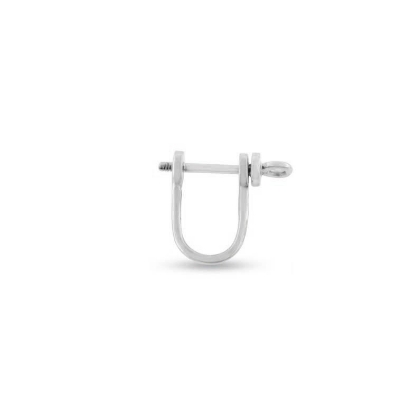 Billede af Ørestik sjækel 14 kt. hvg. (1 stk.)