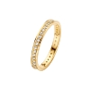 Billede af Spirit Icons Chic ring 2,5 mm. 14 karat guld med 0,43 ct. w/vs str. 58