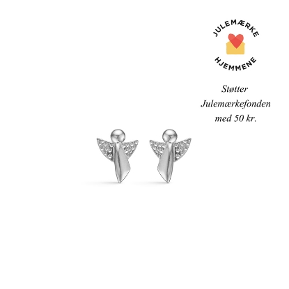 Billede af Mads Z Me & My Angel ørestikker sølv