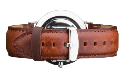 Billede af Daniel Wellington urrem brun Classic St Mawes, stål, 20mm