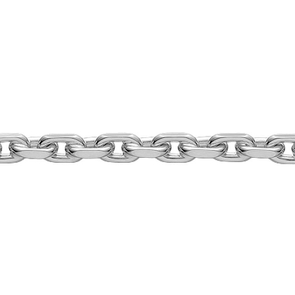 Billede af Kæde anker facet sølv t 3,50/br 10,5mm 70cm