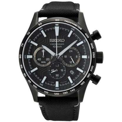 Billede af Seiko Chronograph herreur stål 43mm 10bar