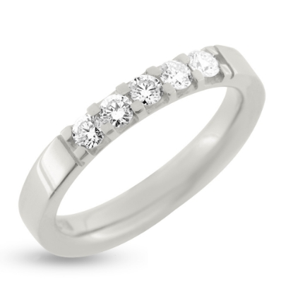 Billede af Alliancering 14 kt. hvg. 5* 0,07 w/vs
