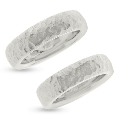 Billede af Vielses & Forlovelses ringe, bred. 6,0 mm. tk. 2,6 mm. 925s.