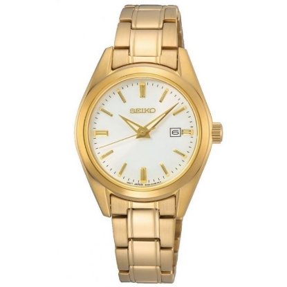 Billede af Seiko Neo Classic dameur stål gulddoublé 10bar 29,8mm