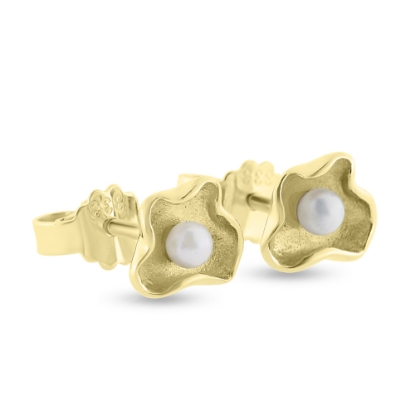 Billede af Ørestikker "Treasured Waterbed" i guld