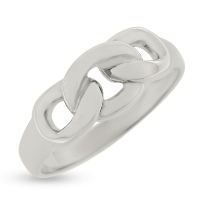 Billede af Loge ring 14 kt. hvg.