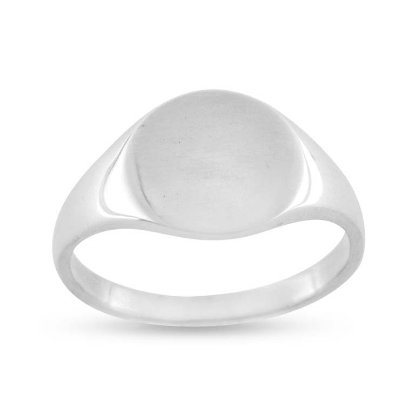 Billede af By Pind signet pladering i sølv 10,5 mm. (str. 54-59) 