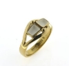 Billede af Tandring 2 tand (gl. ring bruges) 14 kt