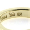 Billede af Ring 14 kt. (alm. guld) (herrering) (ikke Grønlandsk guld - Isbjørne stempel kommer ikke i)