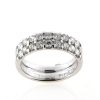 Billede af Alliancering speciel lavet med 18 brill. a 0,07ct. w/vs. 14 kt. hvg.