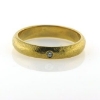 Billede af Ring halvrund profil, brill. 0,02 w/vs. br. 3,5 mm. tk. 1,5 mm. 14 kt. 