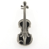 Billede af Vedhæng Violin, lg. 33 mm. skjult øsken 14 kt. hvg.