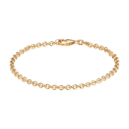 Billede af BNH armbånd anker rund 2,7mm i 14 kt.