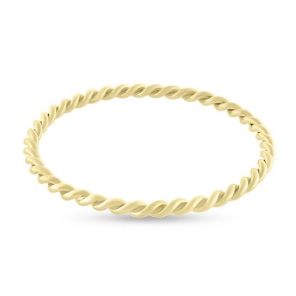 Billede af Armring snoet tråd, Guld priser fra