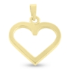 Billede af Vedhæng hjerte, åbent massivt, 14 kt. facon 5,4 gr. (prisen er excl. guld)